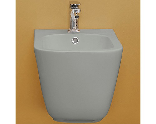 Биде Kerasan Tribeca 512559 подвесное Grigio matt