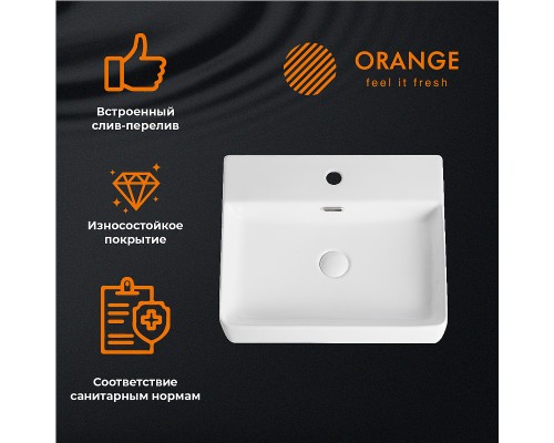 Раковина Orange 42 Белая