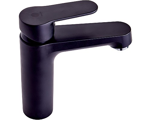 Смеситель для раковины Orange OneLife P07-021b Черный матовый