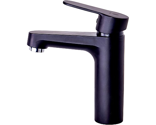 Смеситель для раковины Orange OneLife P07-021b Черный матовый