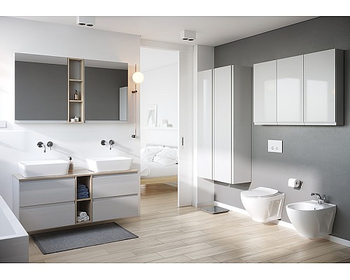 Зеркальный шкаф Cersanit Moduo 40 SB-LS-MOD40/Wh Белый