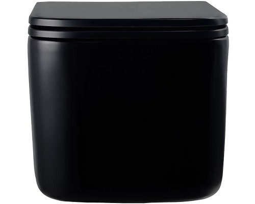 Унитаз Vincea Ultra Rimless VT1-32MB подвесной Черный матовый с сиденьем Микролифт