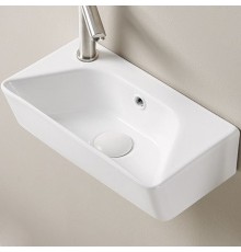 Раковина CeramaLux 40 Белая глянцевая