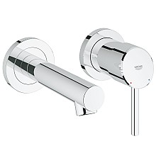 Смеситель Grohe для раковины на 2 отверстия, настенный 19575001
