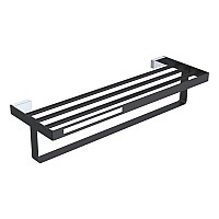 полка для полотенец Chrome & Black Boheme Q 10947-CR-B