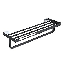 полка для полотенец Chrome & Black Boheme Q 10947-CR-B