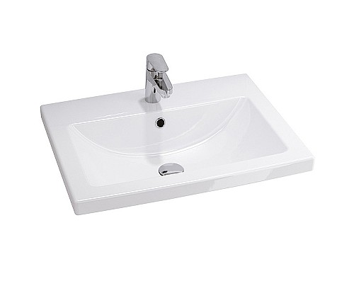 Тумба с раковиной Comforty Никосия 70Н 00-00005793 Дуб белый