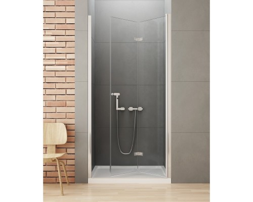 Душевая дверь NEW TRENDY NEW SOLEO складные R 120x195 (хром)