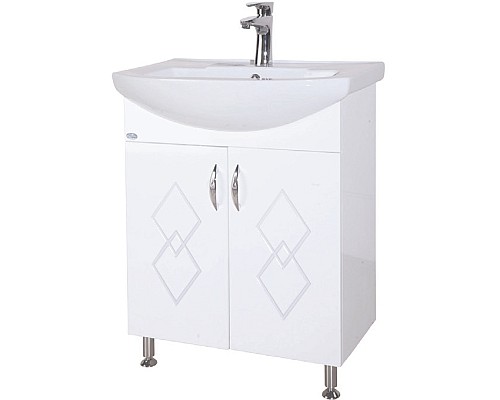 Тумба под раковину Bellezza Элеганс 50 4638606240016 Белая