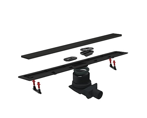 Душевой лоток Pestan Confluo Frameless Line 650 Black Matte 13701320