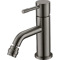 Смеситель для биде Boheme Uno 466-GM Металл матовый