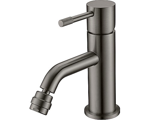 Смеситель для биде Boheme Uno 466-GM Металл матовый