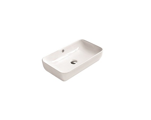 Раковина керамическая накладная SantiLine SL-1012