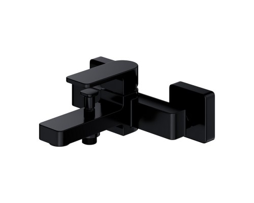 Смеситель для ванны Omnires BARETTI BA7830BL черный BLM