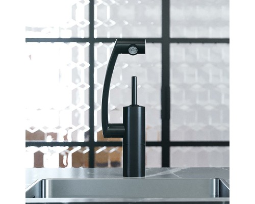 Смеситель для кухни Damixa Arc 290007364 Черный матовый