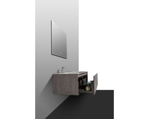 Комплект мебели для ванной Black&White Universe 909U1500 подвесной Пепельный