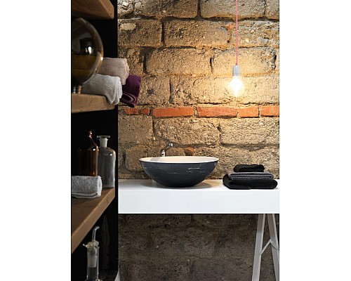 Раковина накладная Kerasan Ciotola 430301 bi 46х15