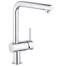 Смеситель Grohe однорычажный для мойки с выдвижнымом 32168000