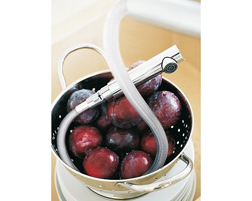 Смеситель Grohe однорычажный для мойки с выдвижнымом 32168000