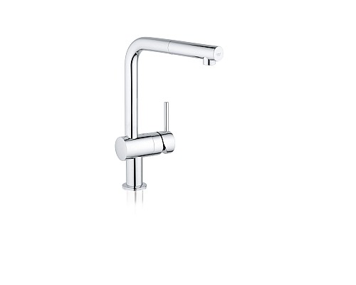 Смеситель Grohe однорычажный для мойки с выдвижнымом 32168000