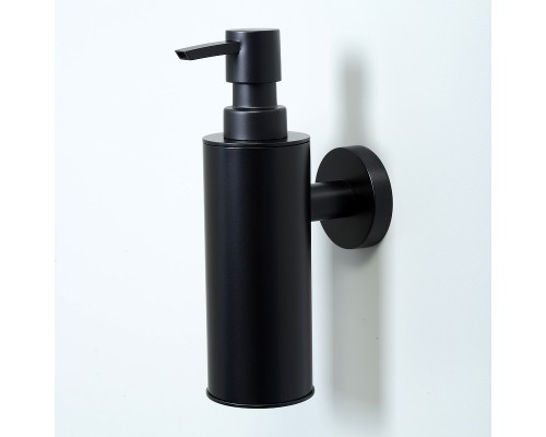 Дозатор для жидкого мыла WasserKRAFT K-1399B антивандальный Черный матовый