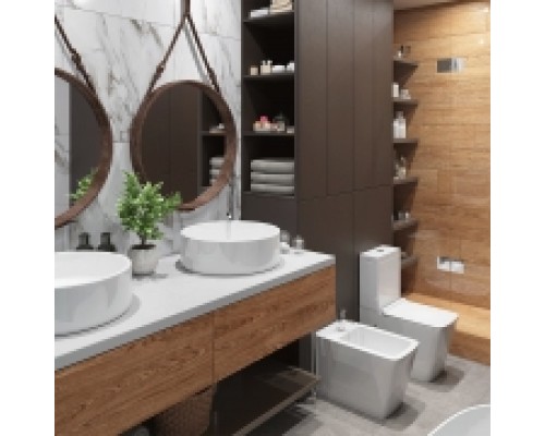 Биде Timo Soli TK-302 Белое