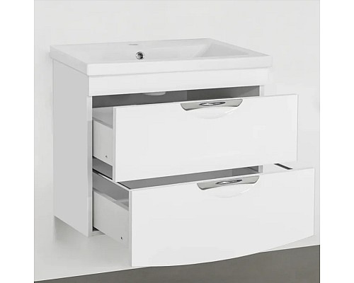 Тумба под раковину Style Line подвесная Жасмин 57 ЛС-00000728 белая