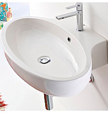 Раковина Scarabeo Planet 67 8109 Белая