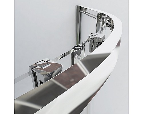 Душевой уголок Vincea Garda 100x100 VSQ-1G100CL профиль Хром стекло прозрачное