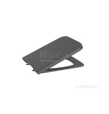 Крышка для чаши Roca Inspira Square Supralit, Soft Close, оникс 80153264B