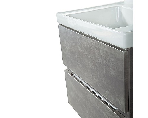 Тумба под раковину Art&Max AM-Techno-600-2C-SO-FC305 подвесная Айс Какао