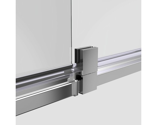 Душевой уголок Ambassador Elysium 90x100 111021103KX-100KX профиль Хром стекло прозрачное