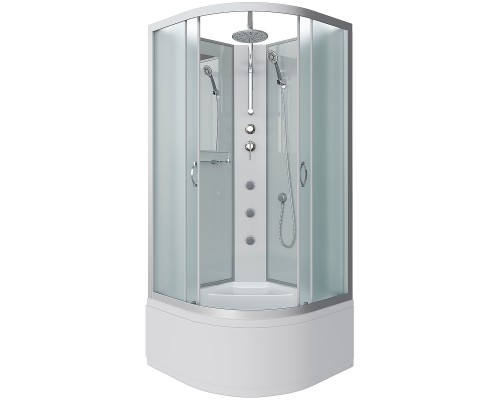 Душевая кабина Niagara Classic 80x80 NG-2307-14BKTG с гидромассажем