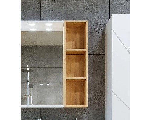 Подвесной шкаф Бриклаер Кристалл 20 4627125416033 Дуб Бунратти