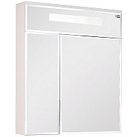 Зеркальный шкаф Onika Сигма 60.01 206034 с подсветкой Белый