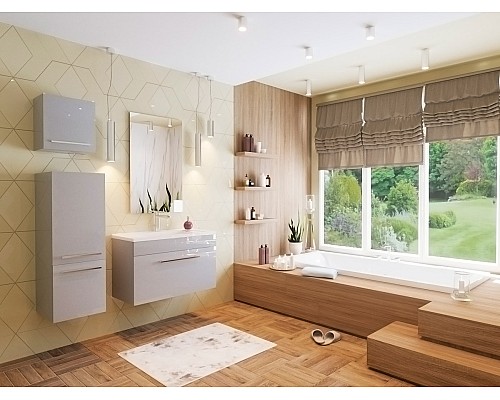 Ванна из искусственного камня Эстет Стелла 180 180х80