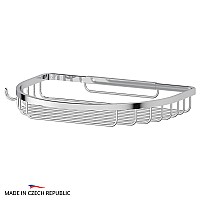 Полочка-решетка с крючком (хром) FBS RYN 010 26 см