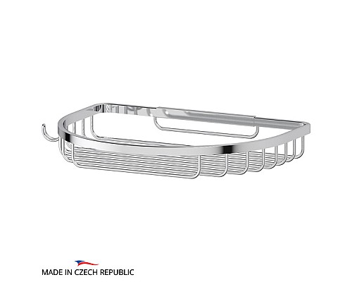 Полочка-решетка с крючком (хром) FBS RYN 010 26 см