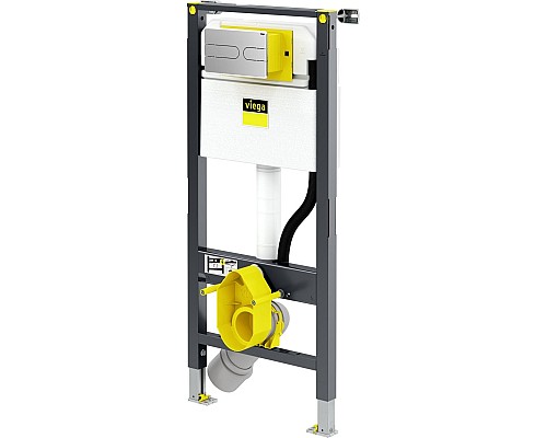 Инсталляция Viega Prevista Dry 792 862 для подвесных унитазов с бачком с клавишей смыва