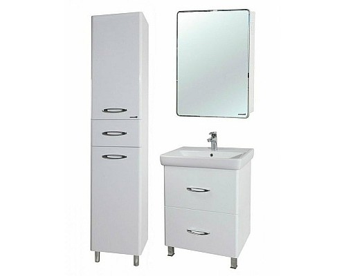 Шкаф пенал Bellezza Джела 40 L 4629805712015 Белый