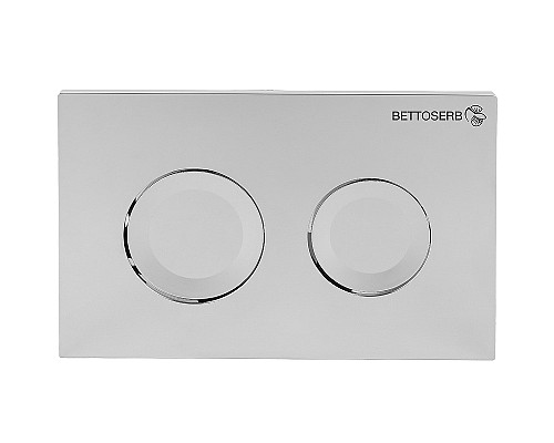 Инсталляция Pestan Sava Fix Slim SET40006468 для унитаза с клавишей смыва Хром матовый