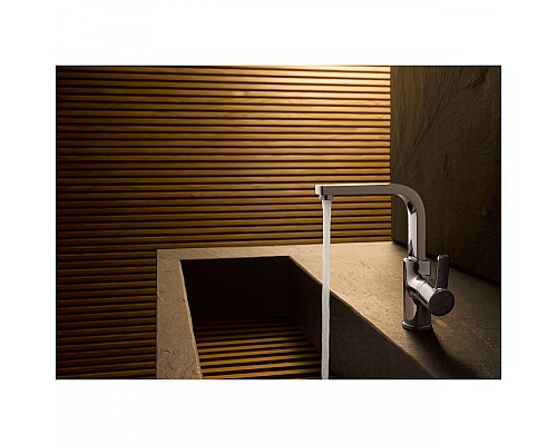 Однорычажный смеситель на умывальник Kludi Zenta 420260575