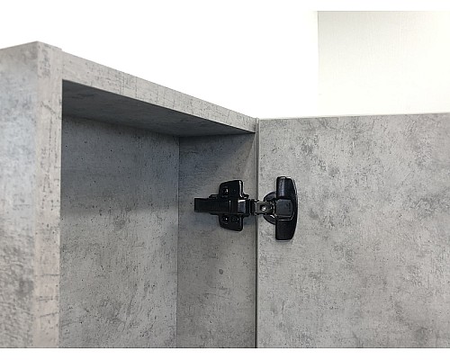 Зеркальный шкаф Comforty Франкфурт 90 00-00006504 Бетон светлый