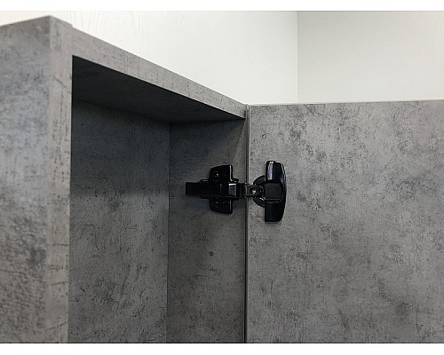 Зеркальный шкаф Comforty Франкфурт 90 00-00006504 Бетон светлый