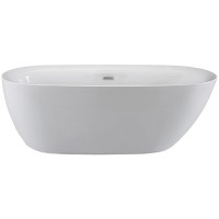 Акриловая ванна Cerutti SPA B-7123 170x75 7386 Белая