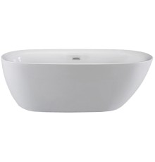 Акриловая ванна Cerutti SPA B-7123 170x75 7386 Белая