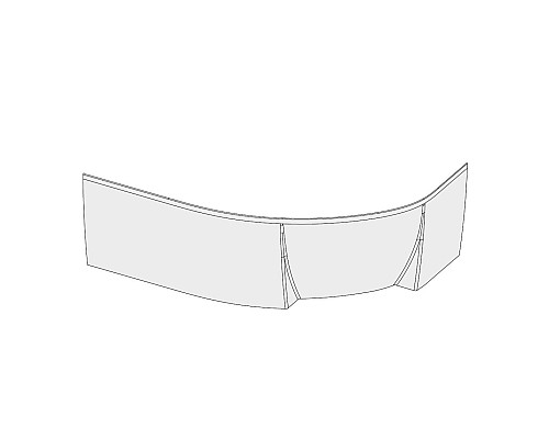Передняя панель для ванны Ravak ASYMMETRIC CZ49100000 170 R с креплением Передняя панель для ванны Ravak ASYMMETRIC CZ49100000 170 R с креплением