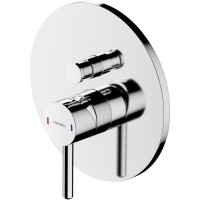 Смеситель для душа скрытого монтажа Omnires Y Y1235CR хром