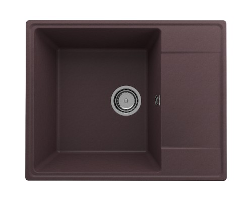 Кухонная мойка Ulgran Quartz Prima 605-06 Трюфель