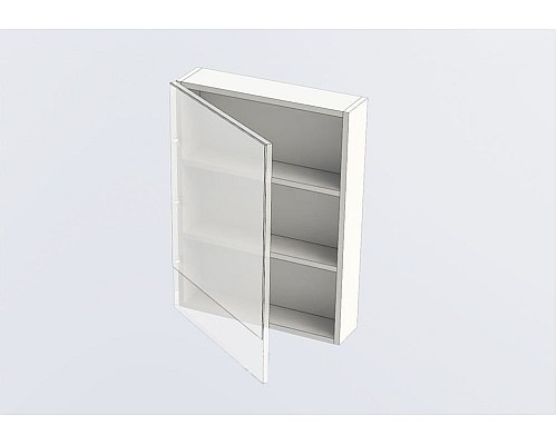 Зеркало-шкаф Aquanet Нота 58 белый